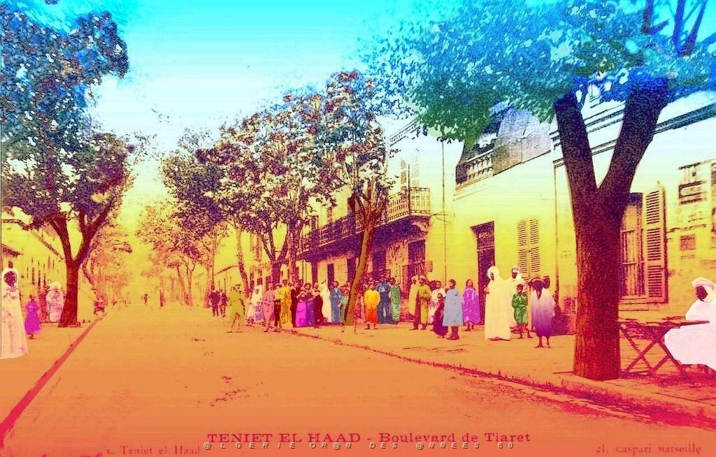Teniet el Haad - La rue de Tiaret.jpg